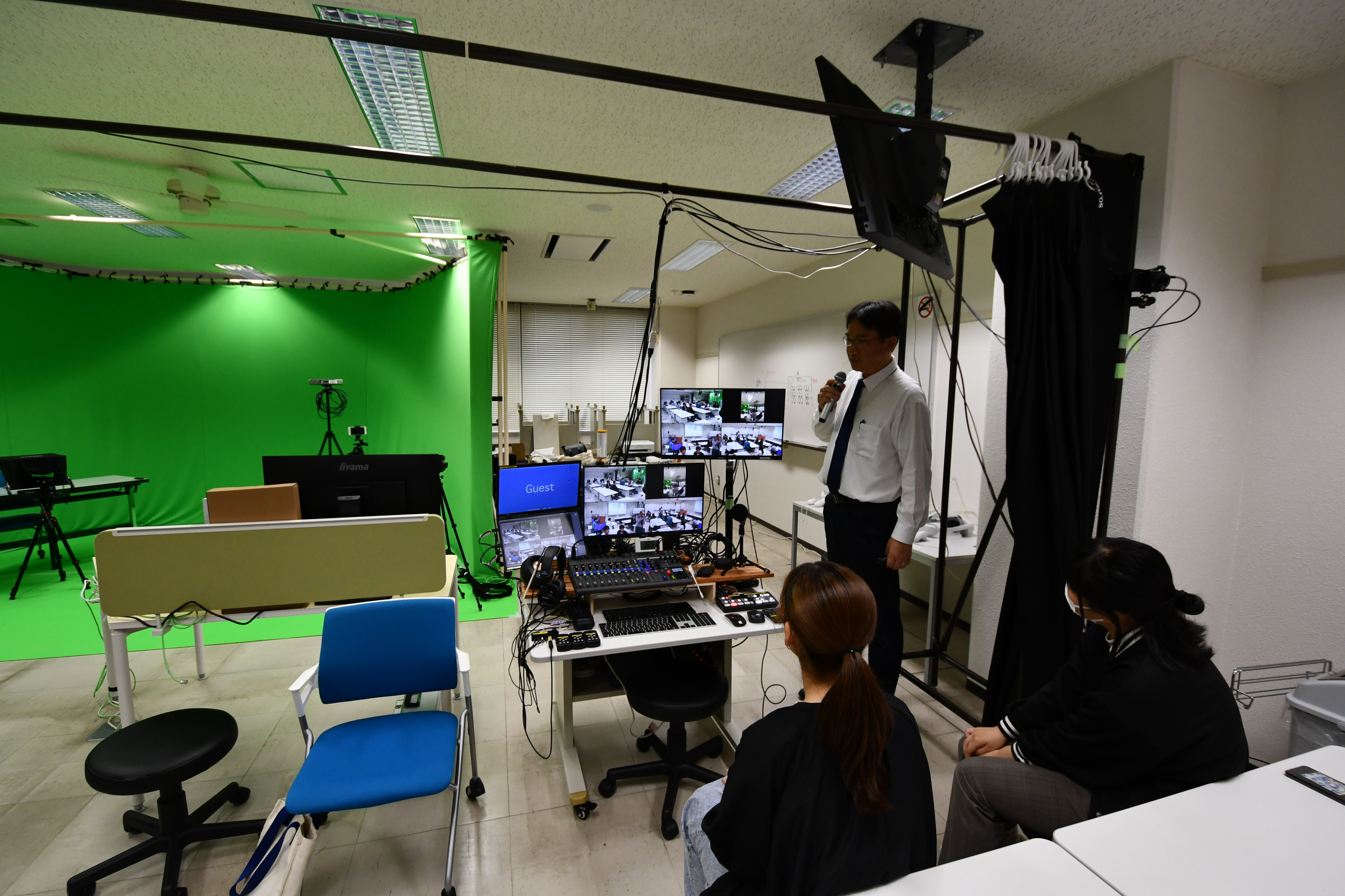 グリーンバックスタジオ