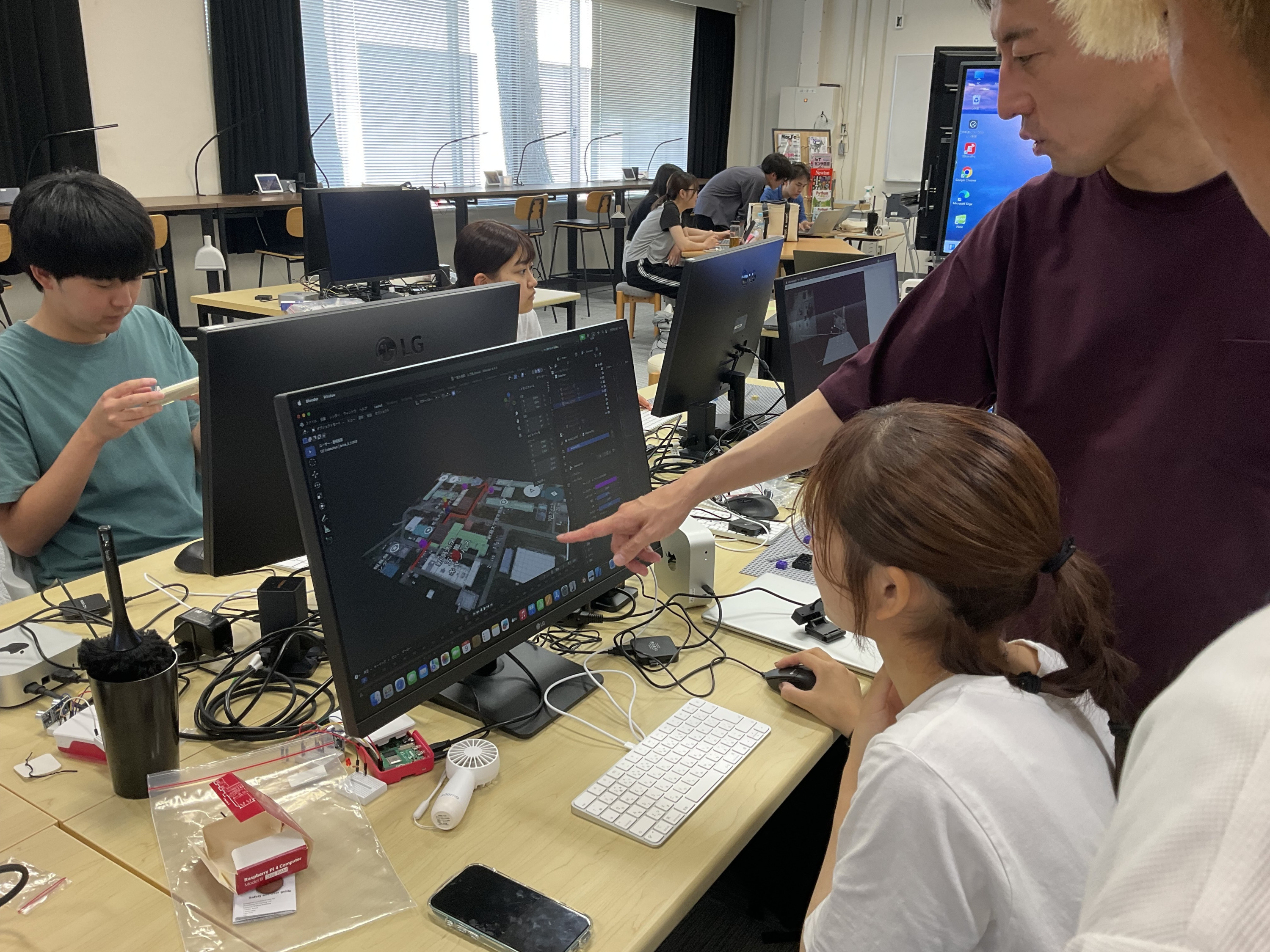 デジタルツイン3Dモデル説明