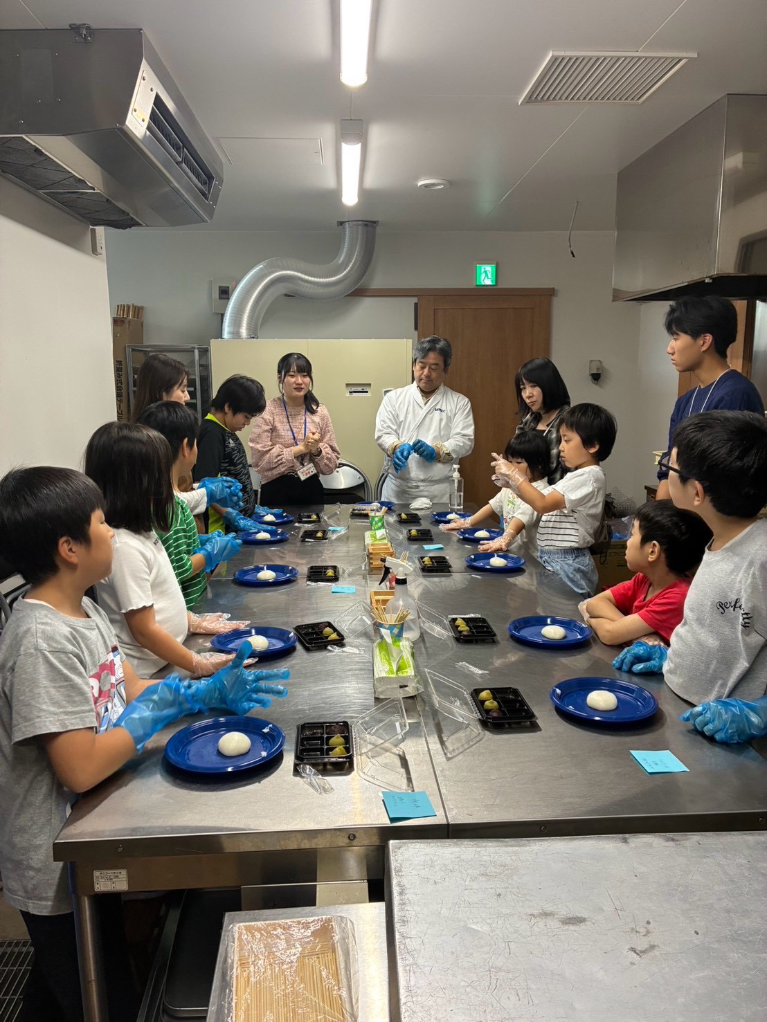 当日の様子_だんご作り